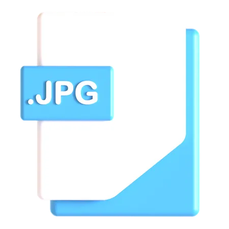 Jpg Extension  3D Icon