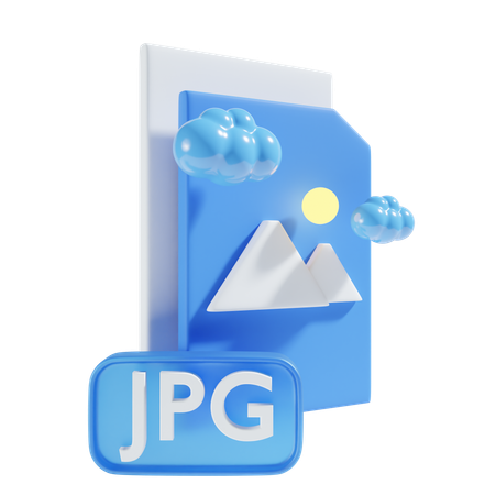 JPG file  3D Icon