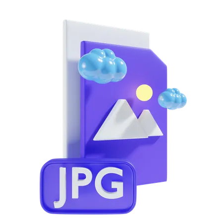 JPG File  3D Icon