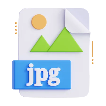 Jpg File  3D Icon