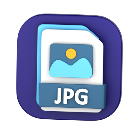 JPG File  3D Icon