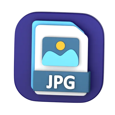 JPG File  3D Icon