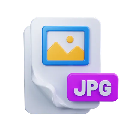 Jpg File  3D Icon