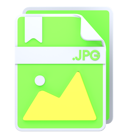 Jpg file  3D Icon