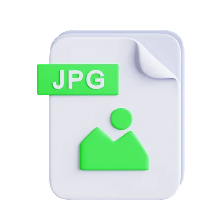 Jpg File  3D Icon