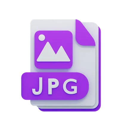 Jpg File  3D Icon