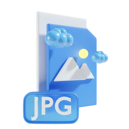 JPG file  3D Icon