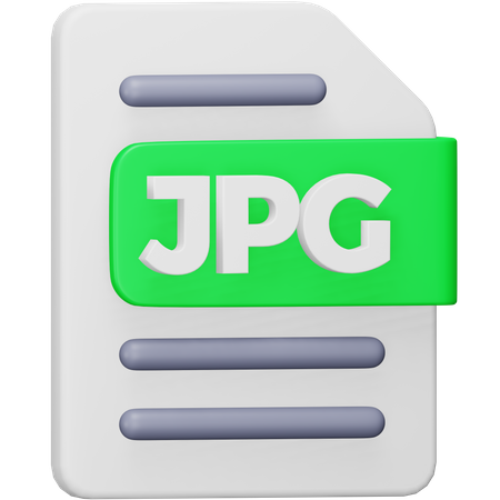 Jpg File  3D Icon