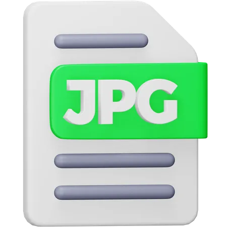 Jpg File  3D Icon