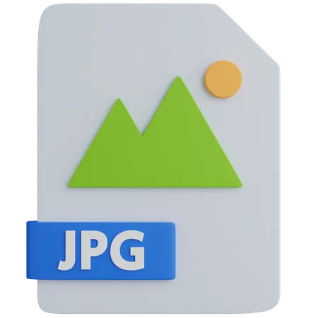 Jpg File  3D Icon