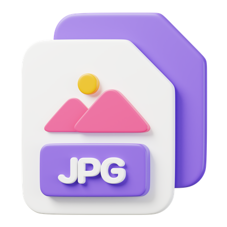 JPG File  3D Icon