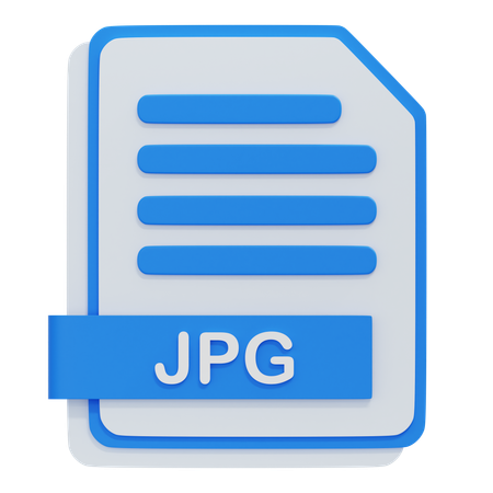 JPG File  3D Icon