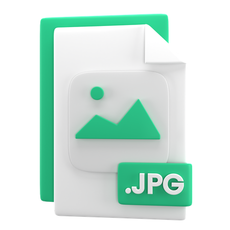 JPG File  3D Icon