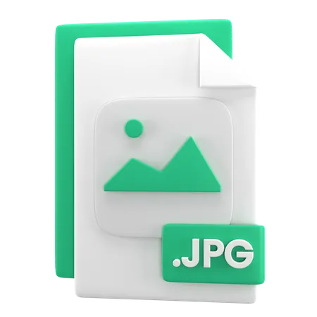 JPG File  3D Icon