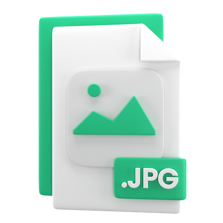 Jpg 파일  3D Icon