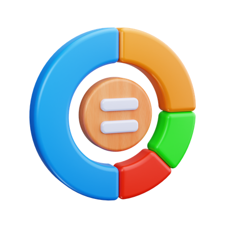 グラフ円  3D Icon