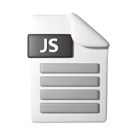 3 D Icon Illustration Of Js File Icon 3D Icon