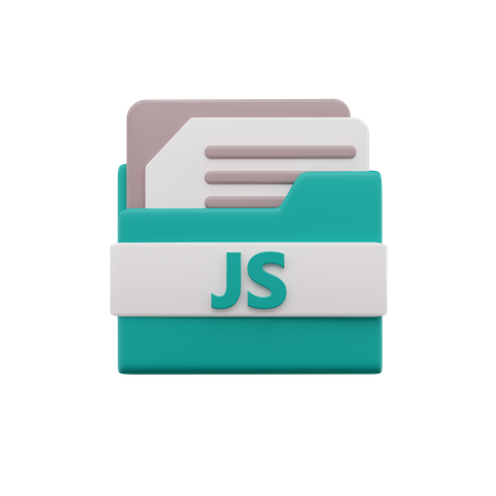 Js File  3D Icon