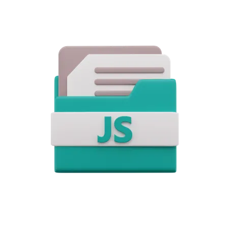 Js File  3D Icon