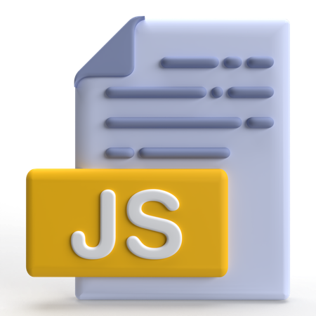 JS File  3D Icon