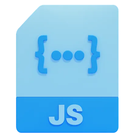 JS File  3D Icon