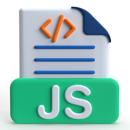 JS File  3D Icon