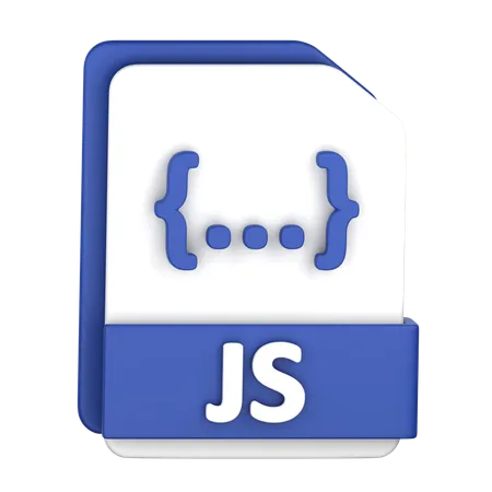 Js File  3D Icon