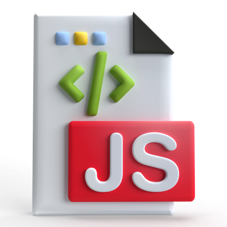 Js File  3D Icon