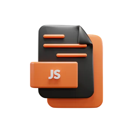 Js File  3D Icon