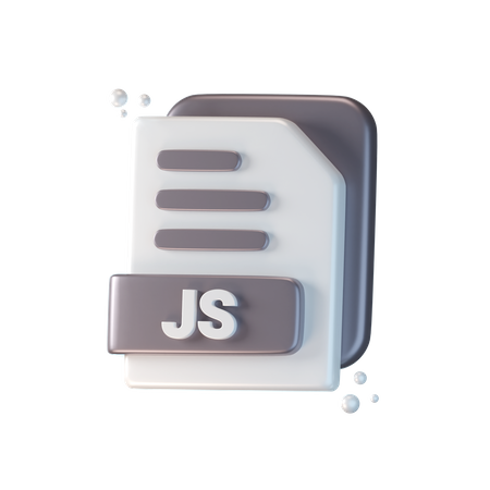 Js File  3D Icon