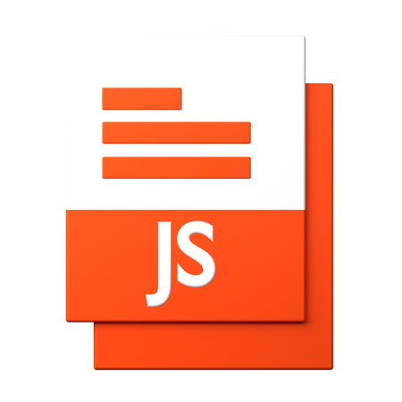 JS File  3D Icon