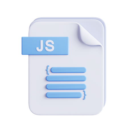 Js File  3D Icon