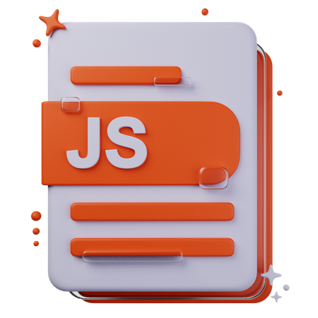 JS File  3D Icon