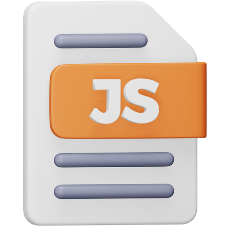 Js File  3D Icon