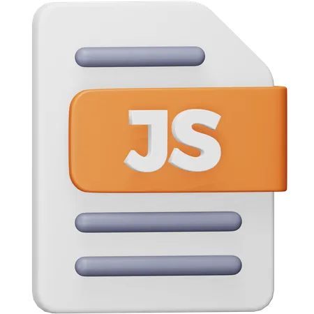 Js File  3D Icon