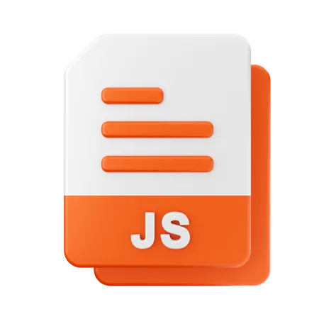 JS File  3D Icon