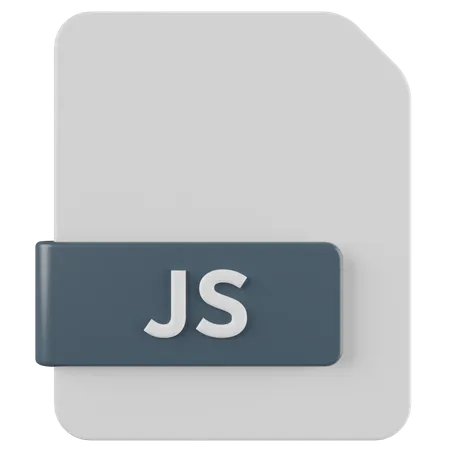 JS File  3D Icon