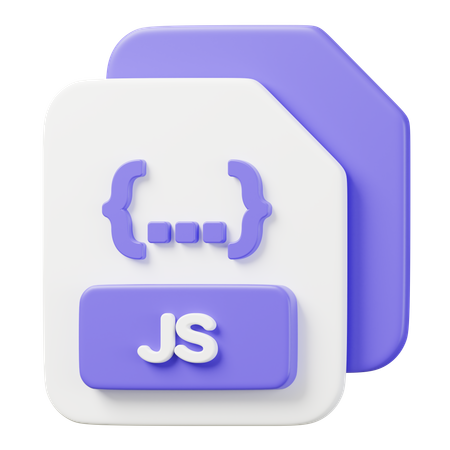 JS File  3D Icon