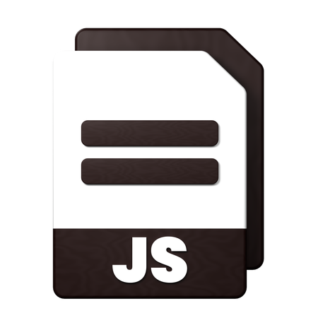 Js File  3D Icon
