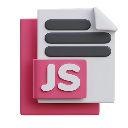 Js File  3D Icon