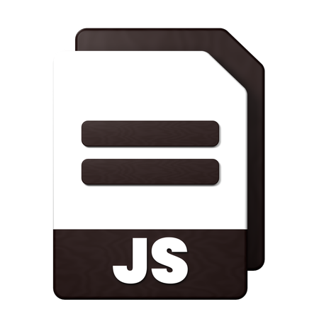Js File  3D Icon