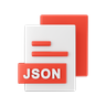 json file 3d images