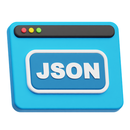 JSONウェブサイト  3D Icon