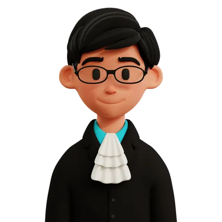 Judge  3D Icon