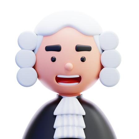 Judge  3D Icon