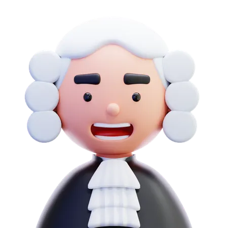 Judge  3D Icon