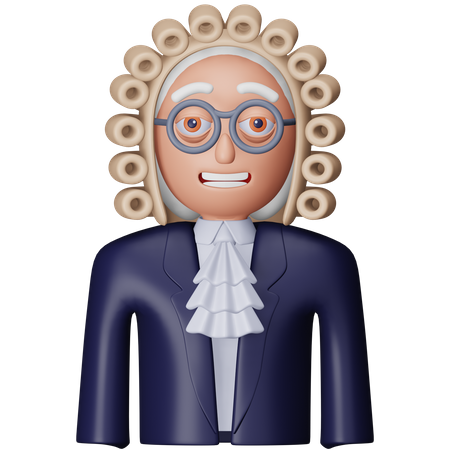 Judge  3D Icon