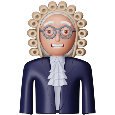 Judge  3D Icon