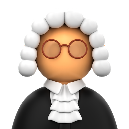 Judge  3D Icon