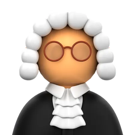 Judge  3D Icon